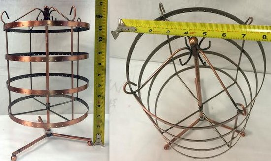 Rotating Jewelry/ EARRING display stand hold rack