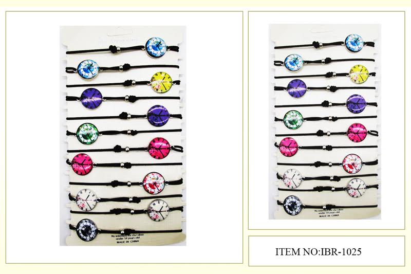 Wholesale CLOCK Pattern Braclet