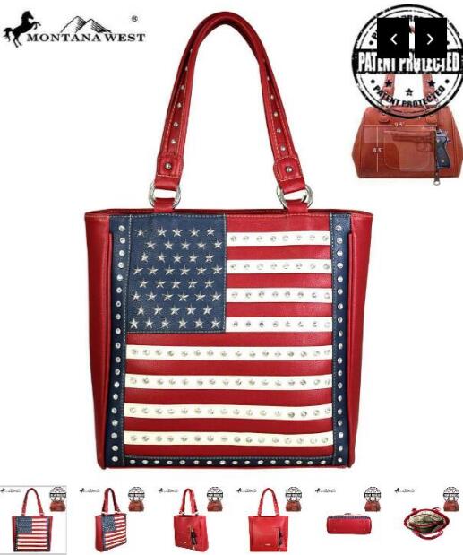 Montana West American Pride Concealed Handgun Collection Tote