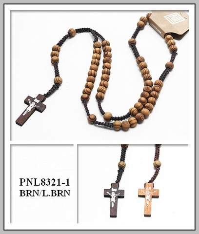 Wholesale Wood Rosary/ NECKLACE