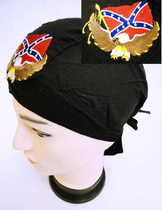 Wholesale SKULL Caps Motorcycle Hats Eagle Rebel Flag Embroidery