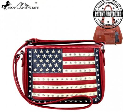 Montana West American Pride Collection Messenger Bag