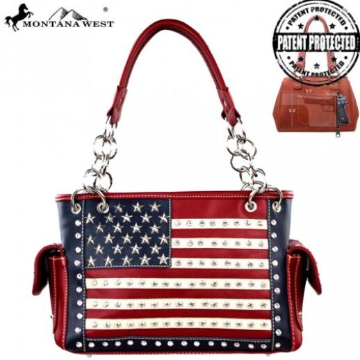 Montana West American Pride Concealed Handgun Collection Handbag