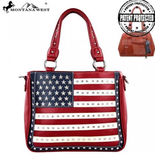 Montana West American Pride Concealed Handgun Collection HANDBAG