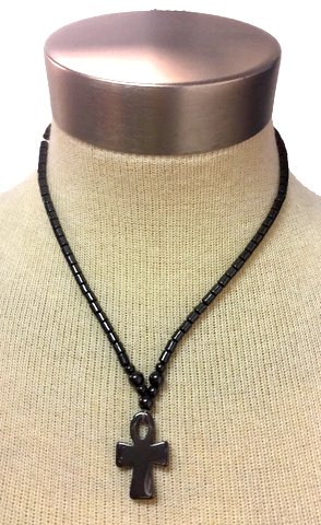 Wholesale Cross Hematite Necklace
