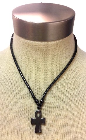 Wholesale Cross Hematite NECKLACE