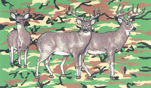 Wholesale CamouFLAGe with Deers FLAG