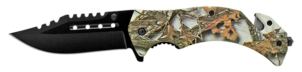 4.75'' Tactical Hunting Knife - Snow Camo