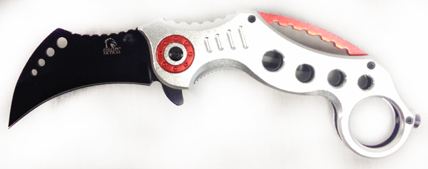 5.25'' Folding Rip Blade - Silver Red