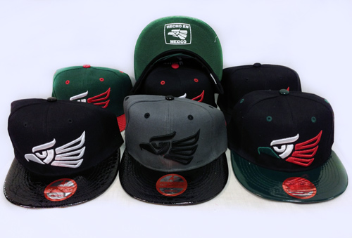 Wholesale Snap Back Flat Bill Hecho En MEXICO Hat Assorted Colors