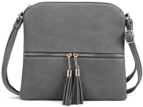 Wholesale Fashion Purse with Tassel & Adjustable Long STRAP