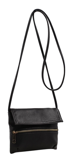 Wholesale Fashion Crossbody Sling Purse with Front Zipper