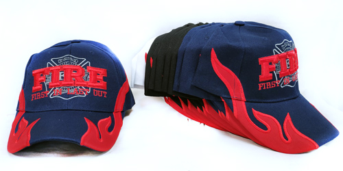 WholEsalE AdjustaBlE BasEBall Hat FirE First In Last Out FlamE