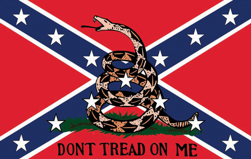 Wholesale Confederate FLAG with Gadsden