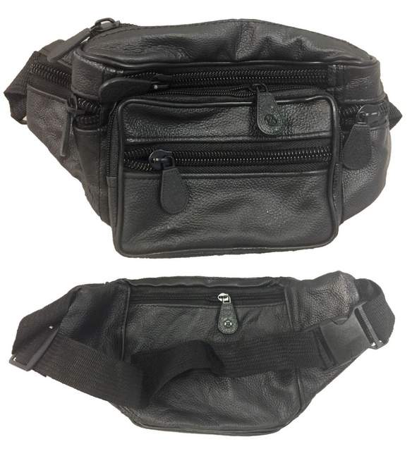 Wholesale Faux LEATHER Waist Pack/Belt WALLET/Fanny Pack