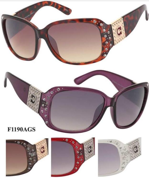 Wholesale Lady Rhinestone SUNGLASSES Ast