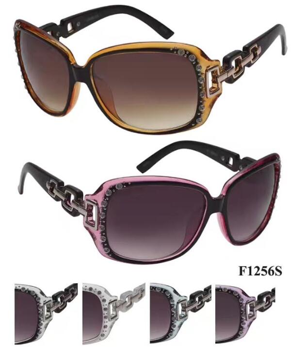 Wholesale Lady RHINESTONE SUNGLASSES Assorted