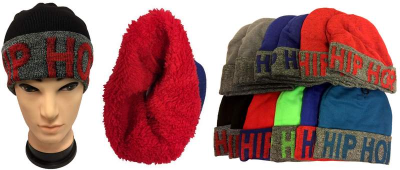 Wholesale Hip Hop Plush Lining Winter HAT