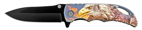 4'' Spring Assisted Pocket Knife - Eagle