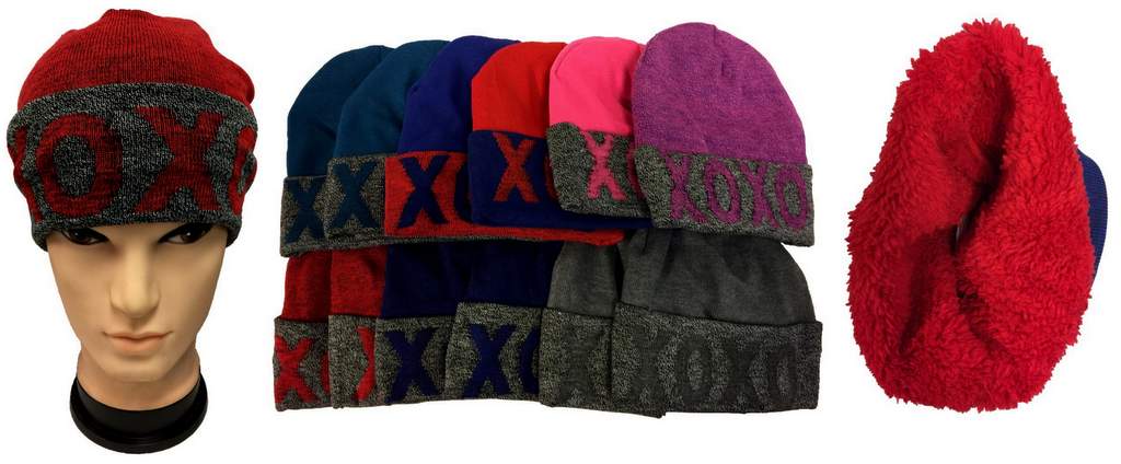 Wholesale XOXO Plush Lining Winter HAT