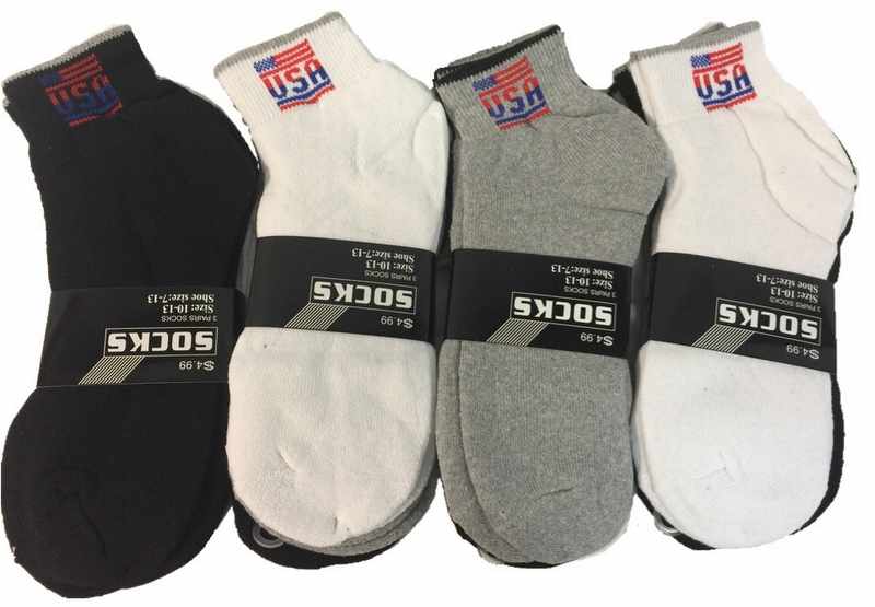 Wholesale USA Ankle SOCK assorted colors