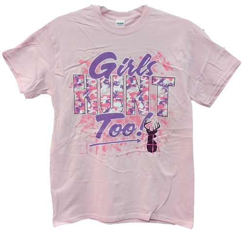 Wholesale Girls Hunt Too Pink TShirts Assorted