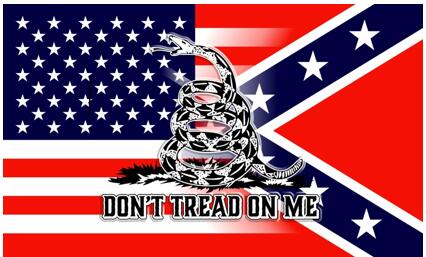 Wholesale USA Confederate Blended with Gadsden FLAGS