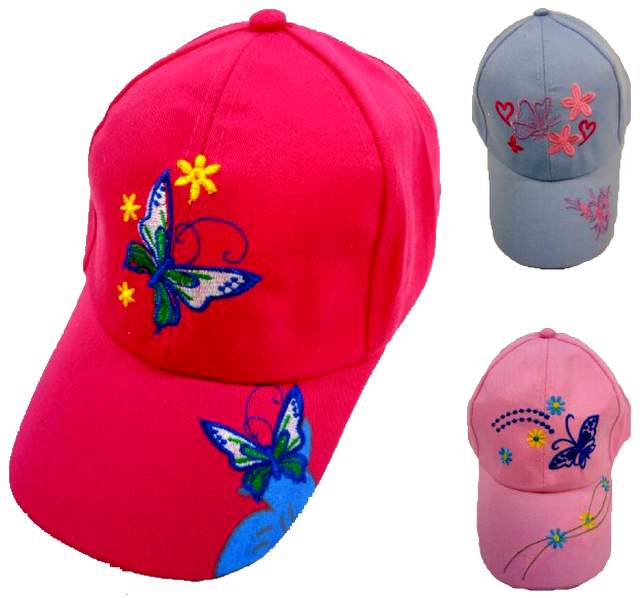 Wholesale Girl HAT with Butterfly
