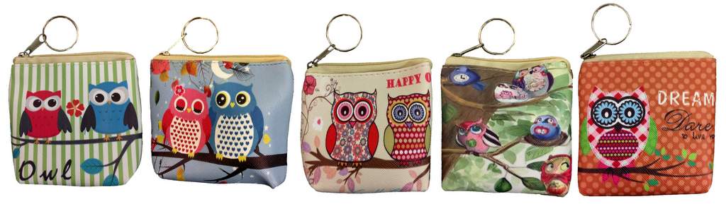 Wholesale Coin PURSE with Owl Design