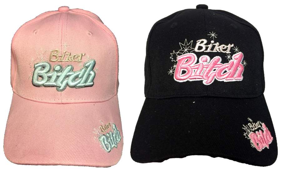 Wholesale Lady BIKER Bitch Hat