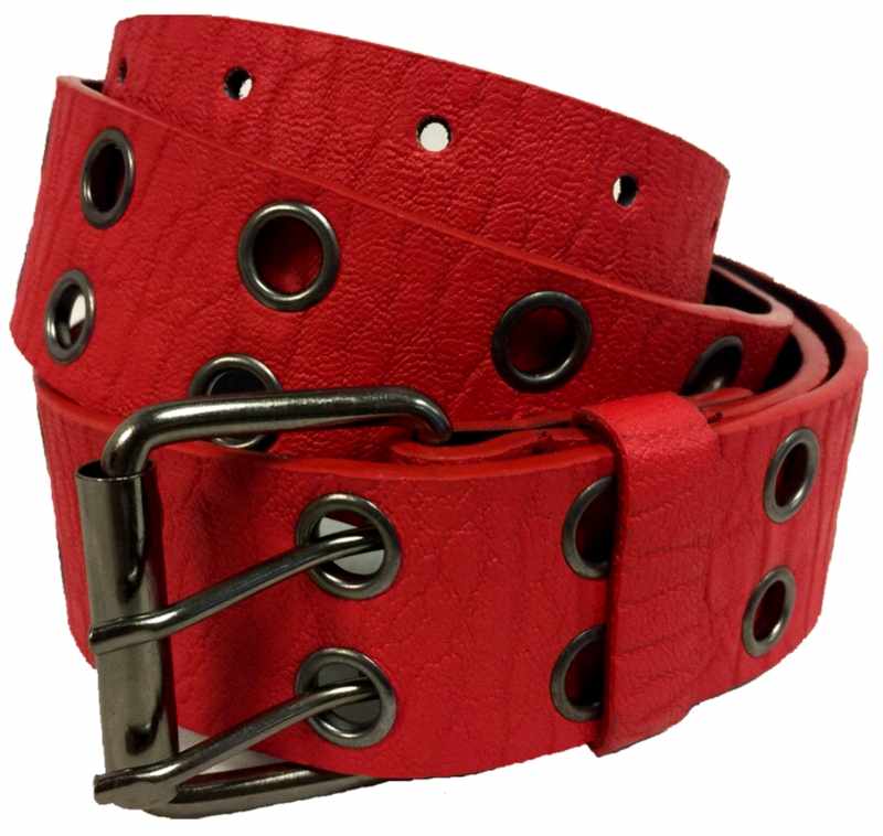 Wholesale Red Color ADULT Size Belt with Two hole