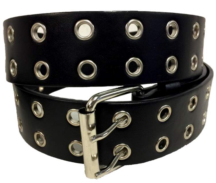 Wholesale Black Color Man BELT With Two hole