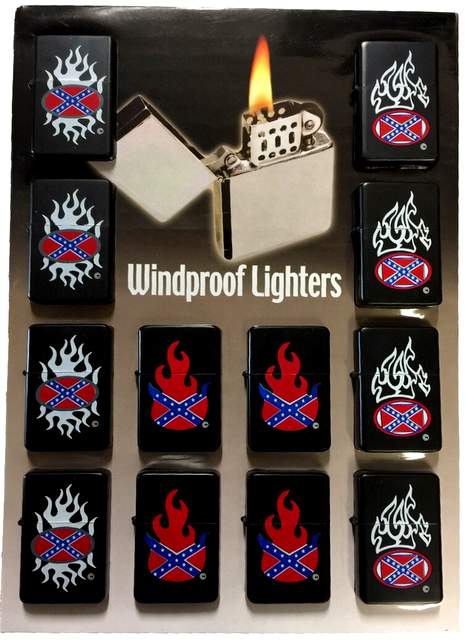 LIGHTERs Confederate Flames