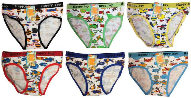 Wholesale Boy Underwear with  Aircraft design