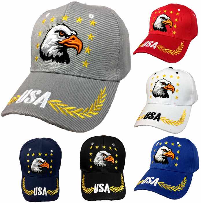 Wholesale Eagle Star USA Baseball cap