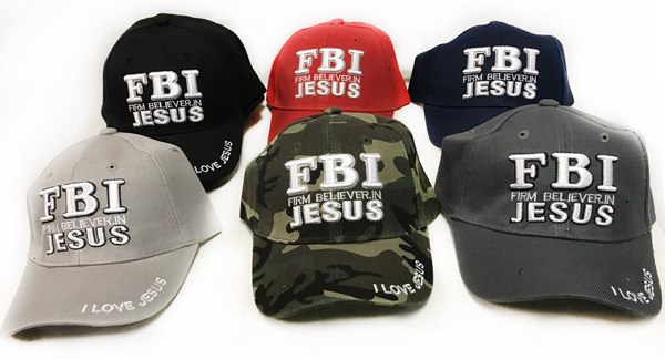 Wholesale baseball HATs FBI Firm Believe in Jesus HATs