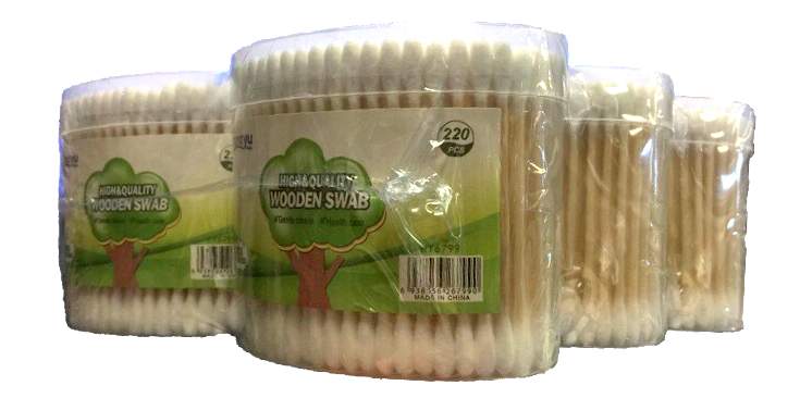Wholesale WOOD Q Tip/ Swab
