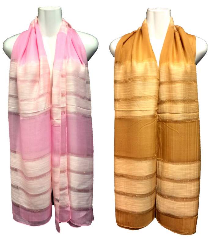 Wholesale Two Tone Silk SCARF Scarves