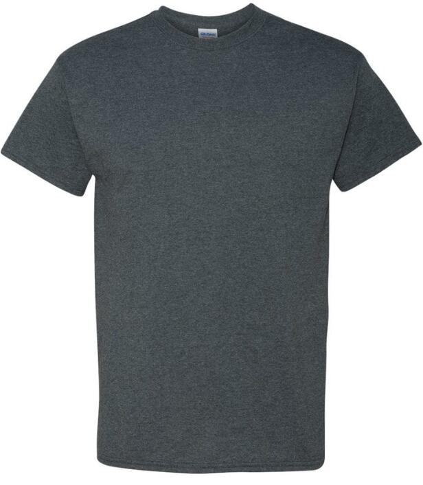 Wholesale Gildan First Quality Dark Heather T Shirts Large