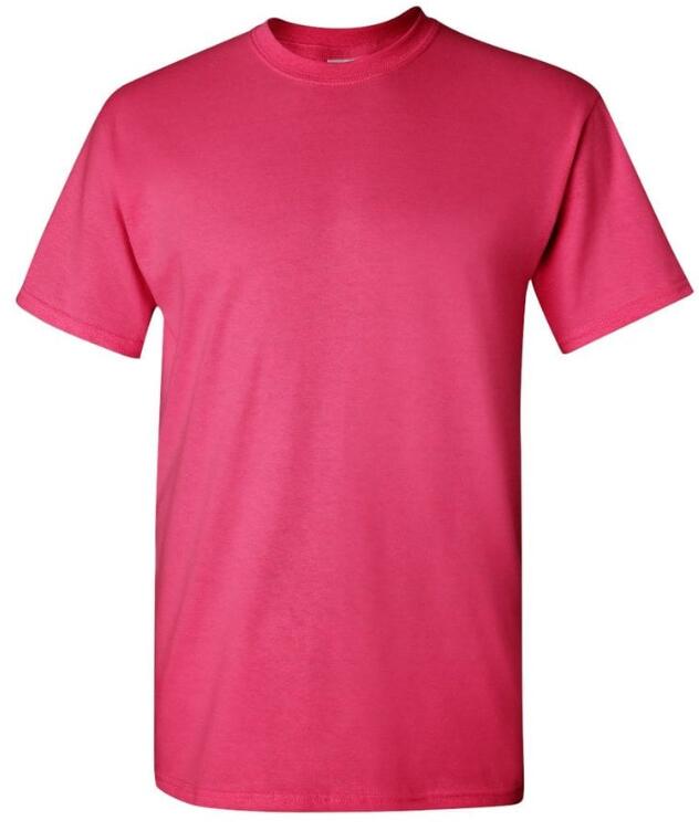 Wholesale Gildan First Quality Cotton T Shirts Heliconia Small
