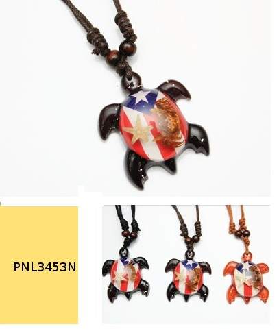 Wholesale Puerto Rico Turtle Necklace