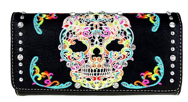 Montana West Sugar Skull Collection WALLET