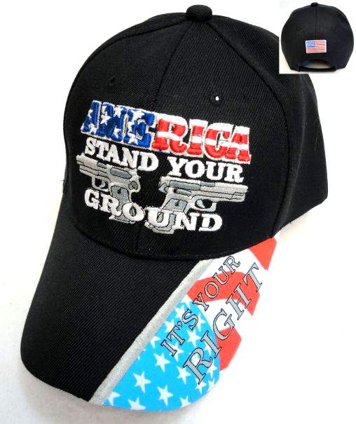 Wholesale AMERICA STAND YOUR GROUND HAT