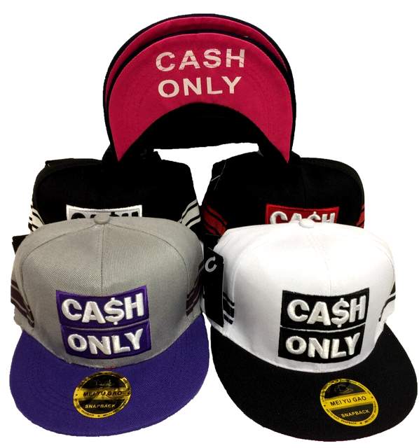 Wholesale Snap Back Flat Bill CASH ONLY Assorted Colors