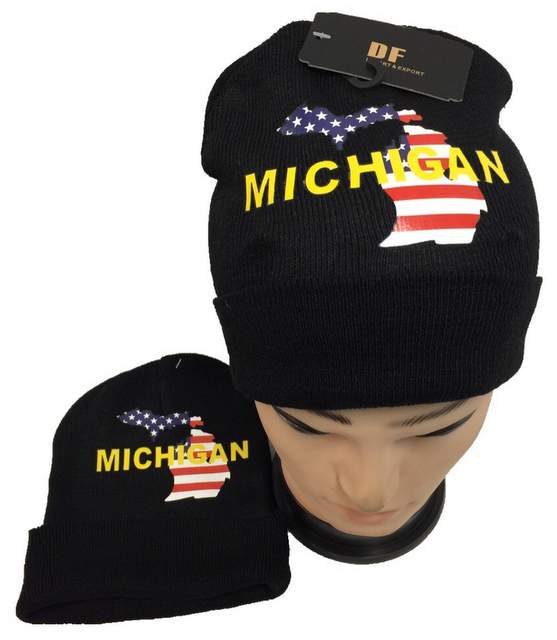 Wholesale Michigan Winter BEANIE Hat