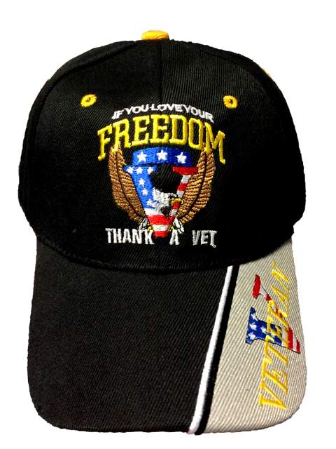 Wholesale IF YOU LOVE YOUR FREEDOM-THANK A VET HAT