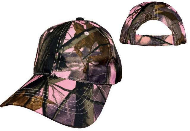Wholesale Pink Hardwoods Camo HAT