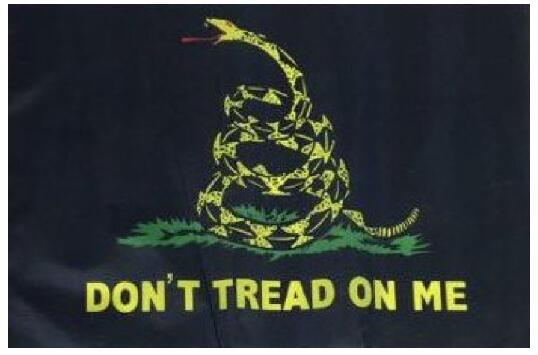 Wholesale Gadsden FLAG Don't Tread On Me Black Backgro