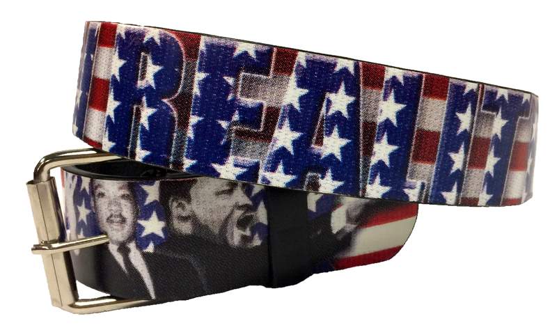 Wholesale american FLAG Obama Belts