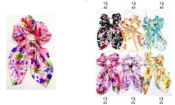 Wholesale Scrunch Flower styles